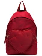Anya Hindmarch Red Chubby Heart Nylon Backpack