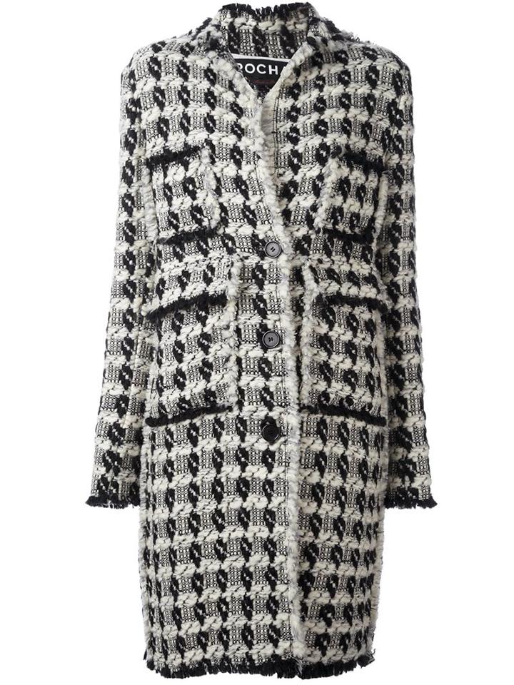 Rochas Hand-woven Coat