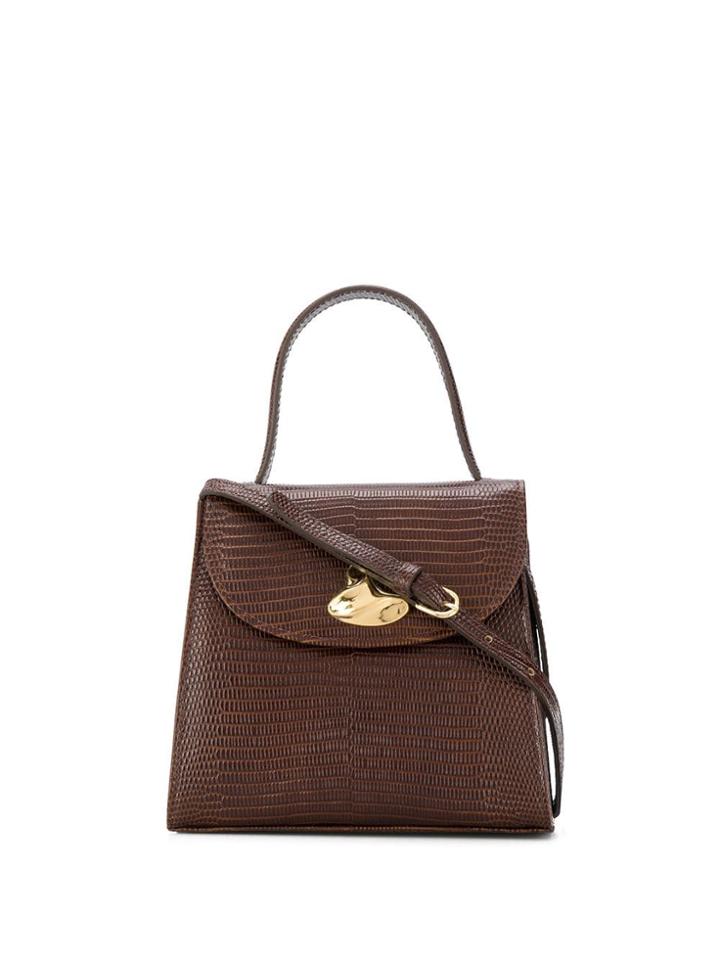 Little Liffner Textured Tote Bag - Brown