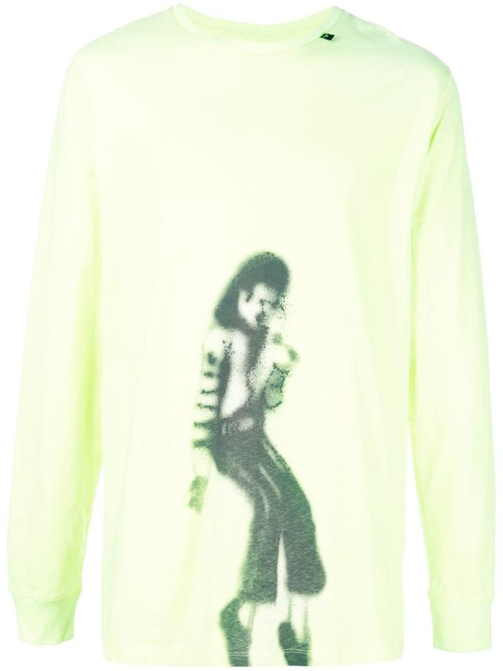 Off-white Mj Long Sleeve T-shirt - Yellow