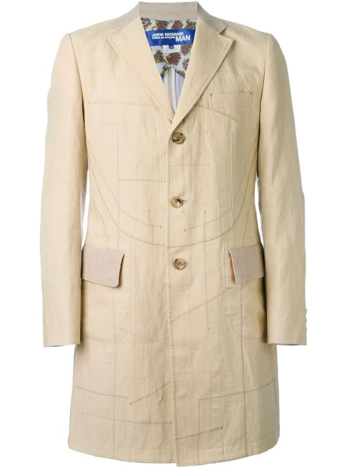 Junya Watanabe Comme Des Garçons Man Stitch Detail Coat