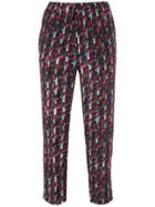 Marni Printed Cropped Trousers - Multicolour