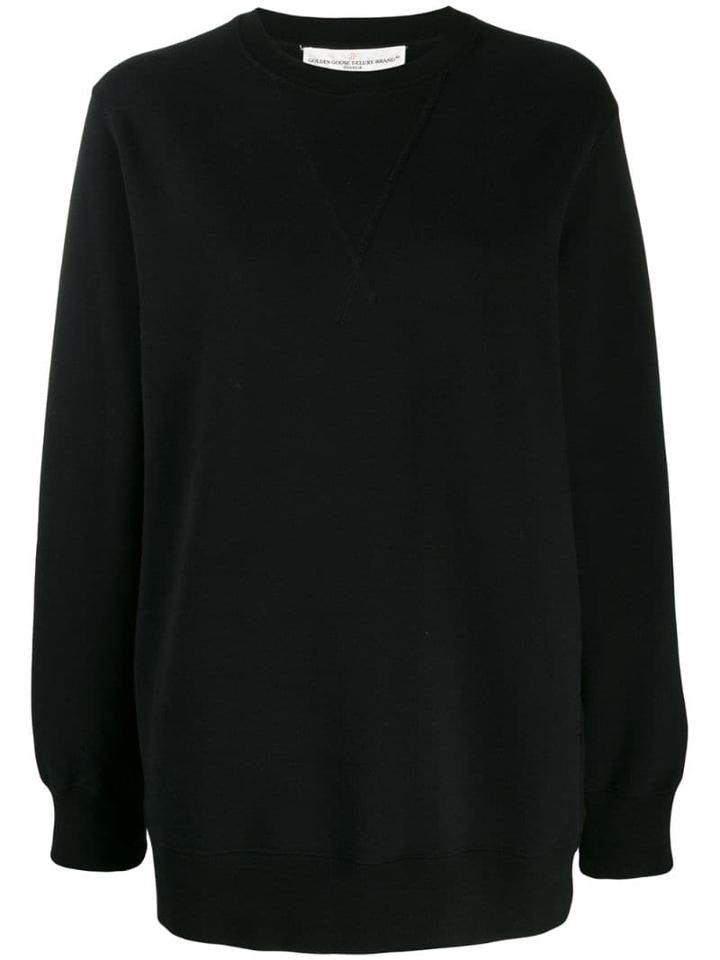 Golden Goose Basketball Print Sweatshirt - Black