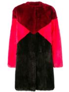 P.a.r.o.s.h. Mid-length Fur Coat - Brown