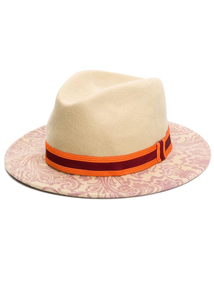 Etro Paisley-print Hat - Neutrals
