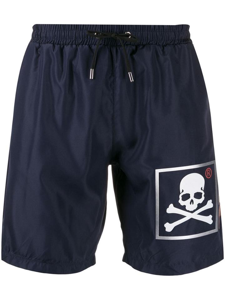 Philipp Plein 20th Anniversary Swimming Shorts - Blue