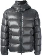 Moncler 'maya' Padded Jacket, Men's, Size: 3, Grey, Feather Down/polyamide