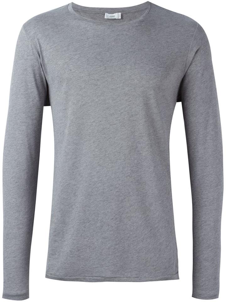 Closed Crew Neck Jumper, Men's, Size: Xxl, Grey, Cotton/cashmere