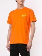 Affix Logo Print T-shirt - Orange