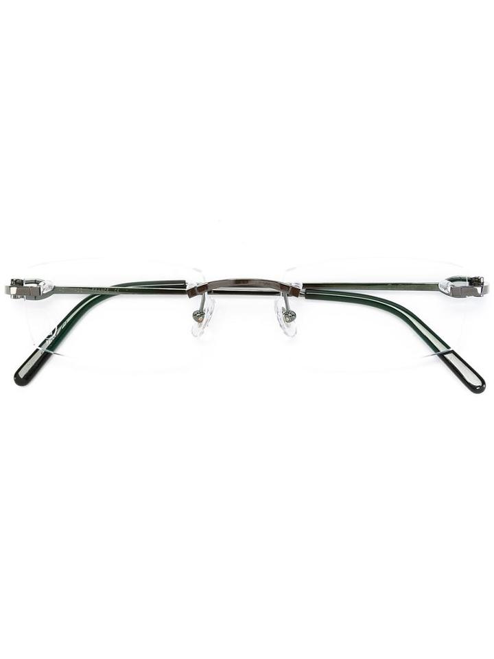 Cartier 'décor C' Optical Glasses, Black, Metal (other)