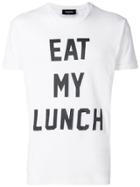 Dsquared2 Eat My Lunch T-shirt - White