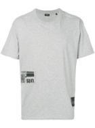 Diesel Patch Print T-shirt - Grey