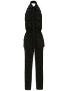 Andrea Bogosian Embellished Jumpsuit - Black