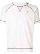 Maison Kitsuné Contrast Stitch T-shirt - White