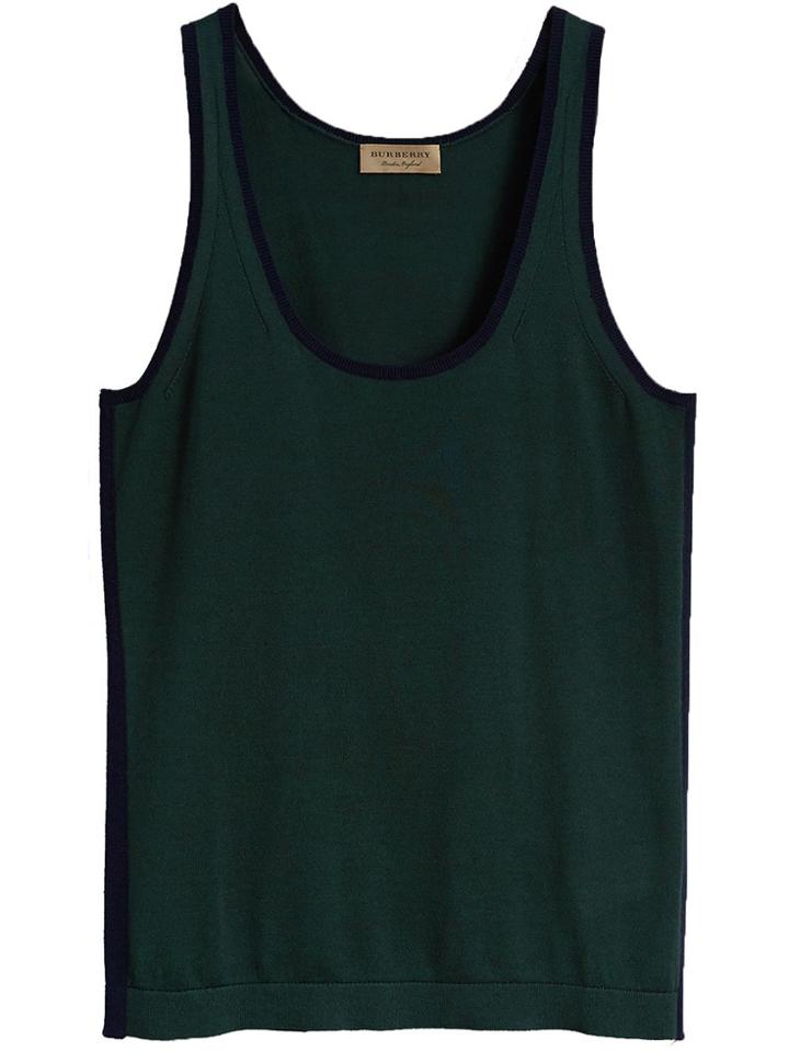 Burberry Silk Cashmere Vest - Green