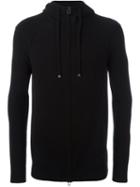 Helmut Lang Zip Up Hoodie, Men's, Size: Medium, Black, Cashmere