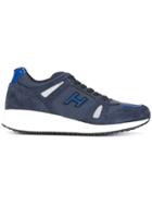 Hogan Lace Up Sneakers - Blue