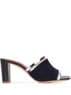 Malone Souliers Demim Pumps - Blue