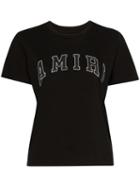 Amiri Logo Printed T-shirt - Black