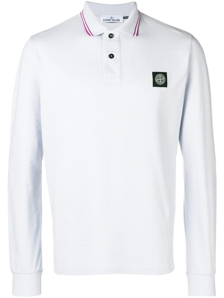 Stone Island Polo Sweatshirt - Grey