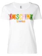 Moschino Swim Print T-shirt - White