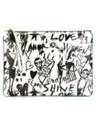 Lanvin Graffiti Clutch Bag