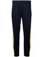 Gloria Coelho Skinny Panelled Trousers - Black