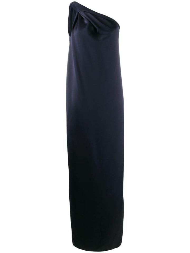 Maison Rabih Kayrouz One-shoulder Maxi Dress - Blue
