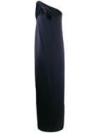 Maison Rabih Kayrouz One-shoulder Maxi Dress - Blue