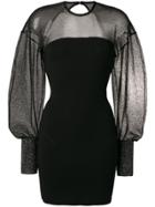 Esteban Cortazar Fitted Party Dress - Black