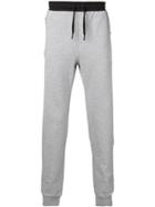 Karl Lagerfeld Drawstring Track Pants - Grey
