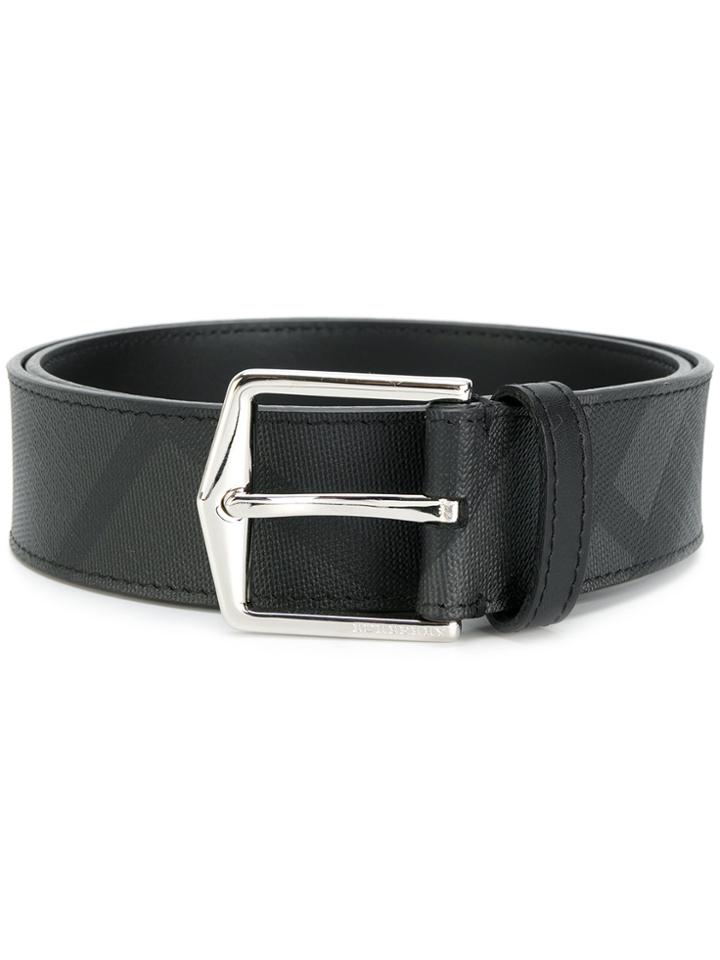 Burberry Contrast Buckle Belt - Black