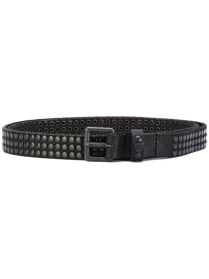 Htc Hollywood Trading Company - Cintura Belt - Unisex - Leather - 100, Black, Leather