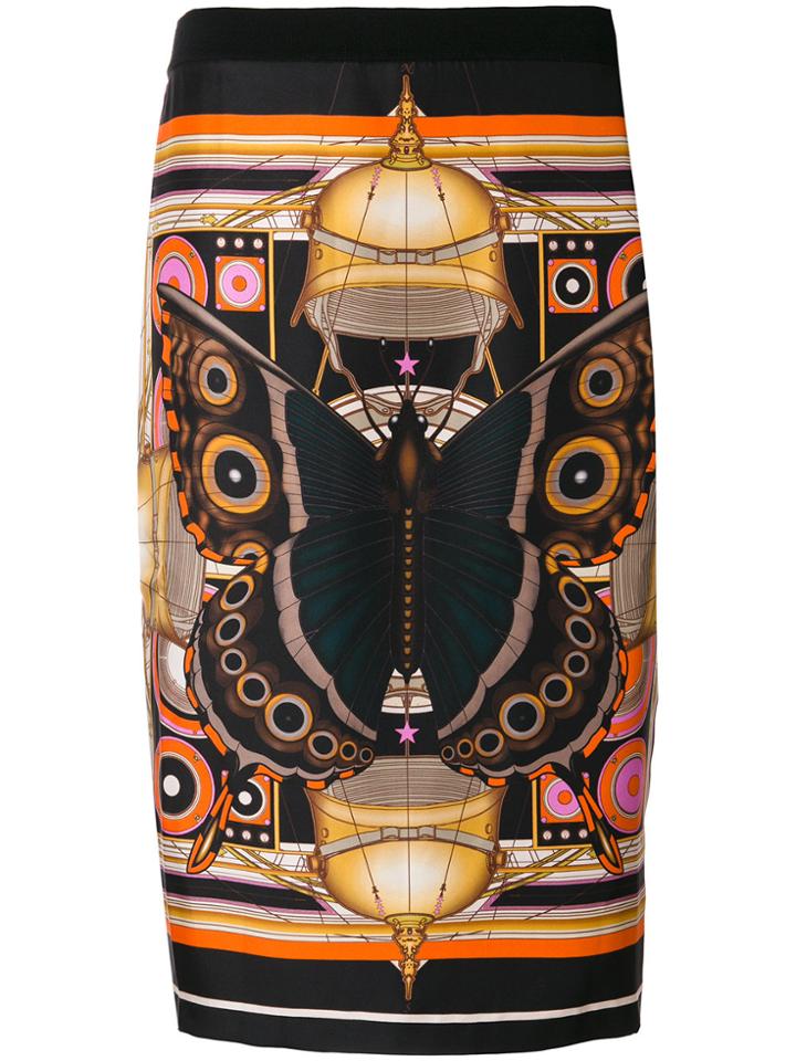 Givenchy Butterfly Skirt - Black