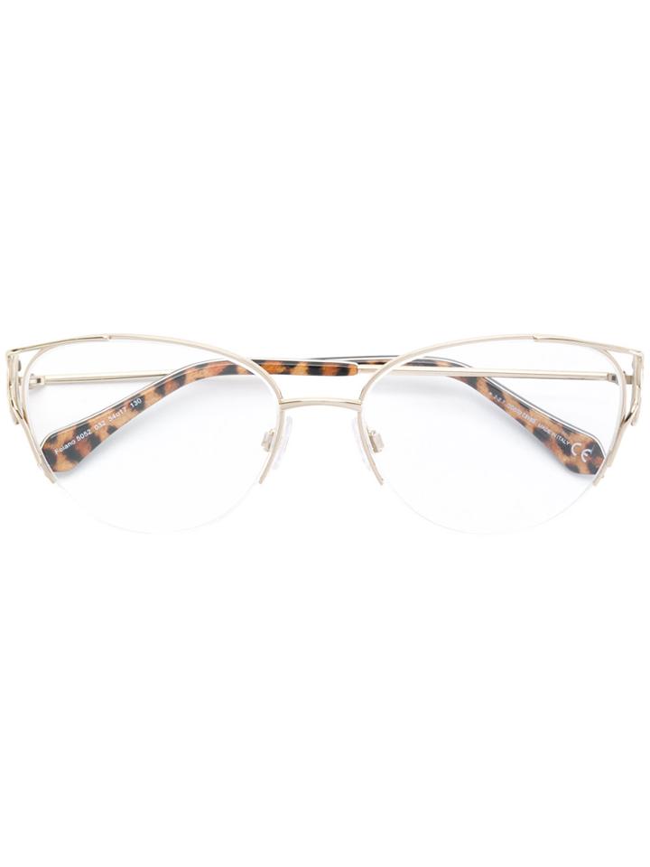 Roberto Cavalli Foiano Cat-eye Glasses - Metallic
