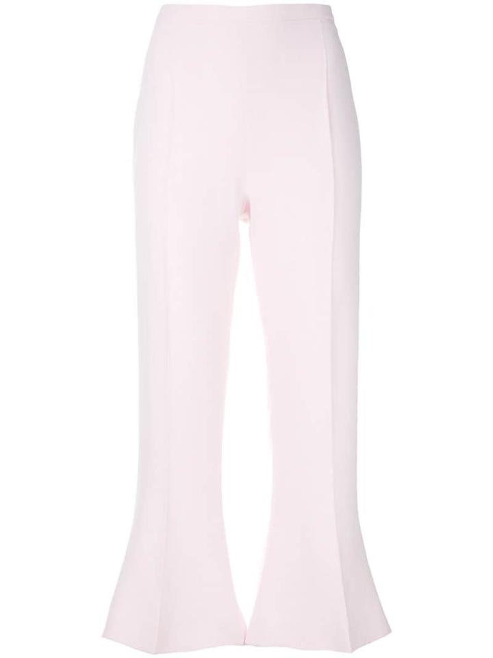 Antonio Berardi Crop Flare Trousers - Pink