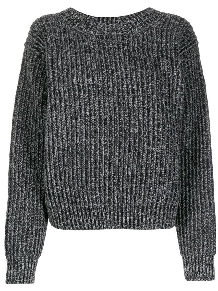 Acne Studios Ribbed Jumper - Grey