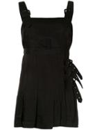 Alice Mccall Favour Buckle-embellished Dress - Black