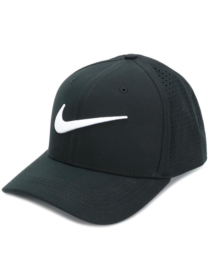 Nike Perforated Logo Cap - Black