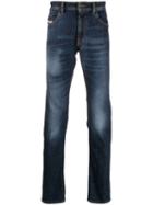 Diesel Faded Stonewashed Jeans - Blue