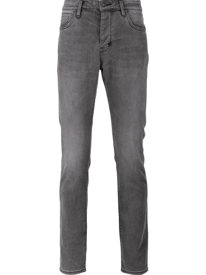Neuw Slim-fit Jeans, Men's, Size: 34, Grey, Cotton/spandex/elastane