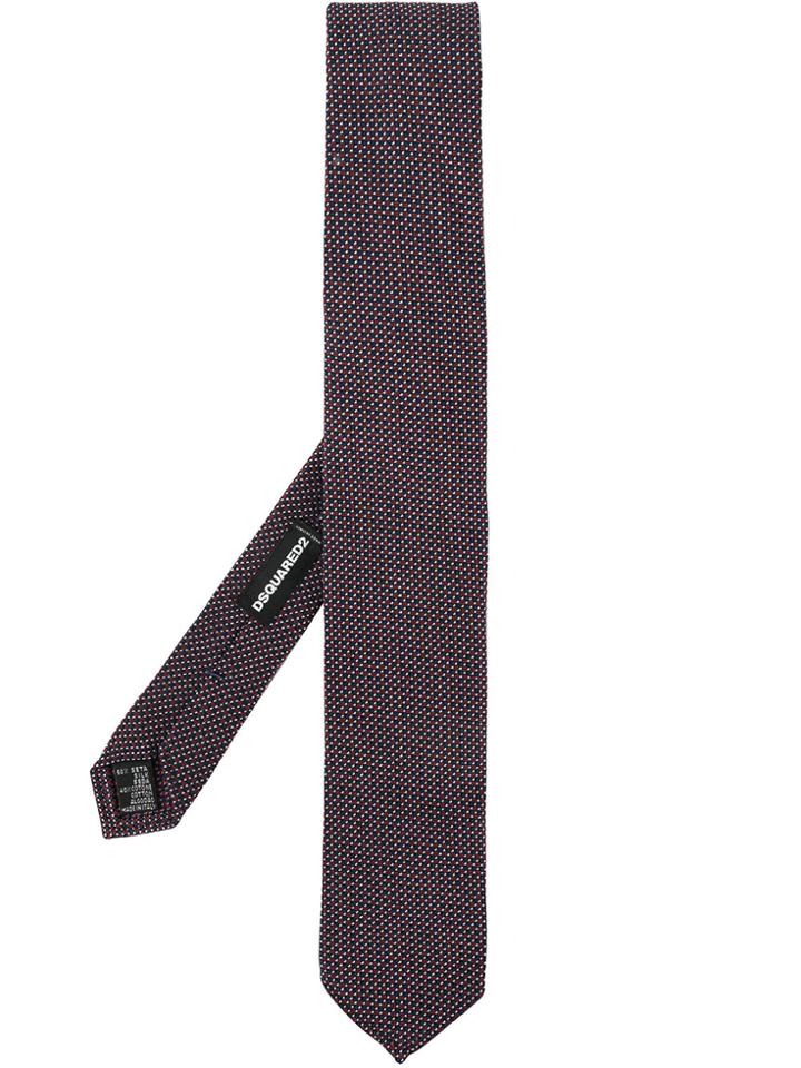 Dsquared2 Pin Dot Tie - Blue