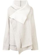 Y's Double Layered Jumper - Grey