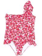Elisabetta Franchi La Mia Bambina Star Pattern Swimsuit - Pink