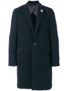 Lardini Single Breasted Coat - Blue