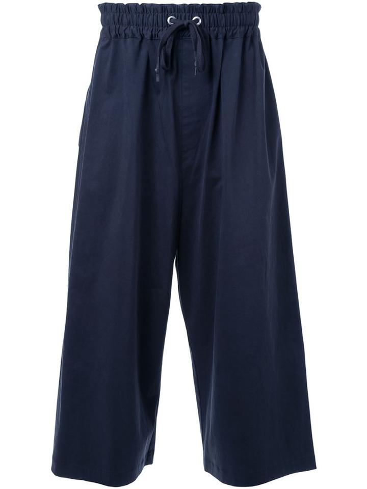Strateas Carlucci Macro Cropped Pants, Men's, Size: Small, Black, Cotton