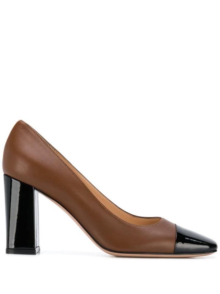 Gianvito Rossi Toe Cap Pumps - Brown