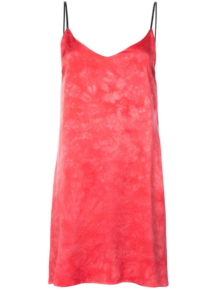 Amiri Tie Dye Slip Dress - Pink