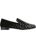 Giuseppe Zanotti Design David Loafers, Men's, Size: 42, Black, Leather