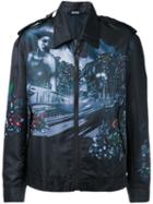 Lanvin - Lonely Town Printed Jacket - Men - Polyimide - 48, Black, Polyimide